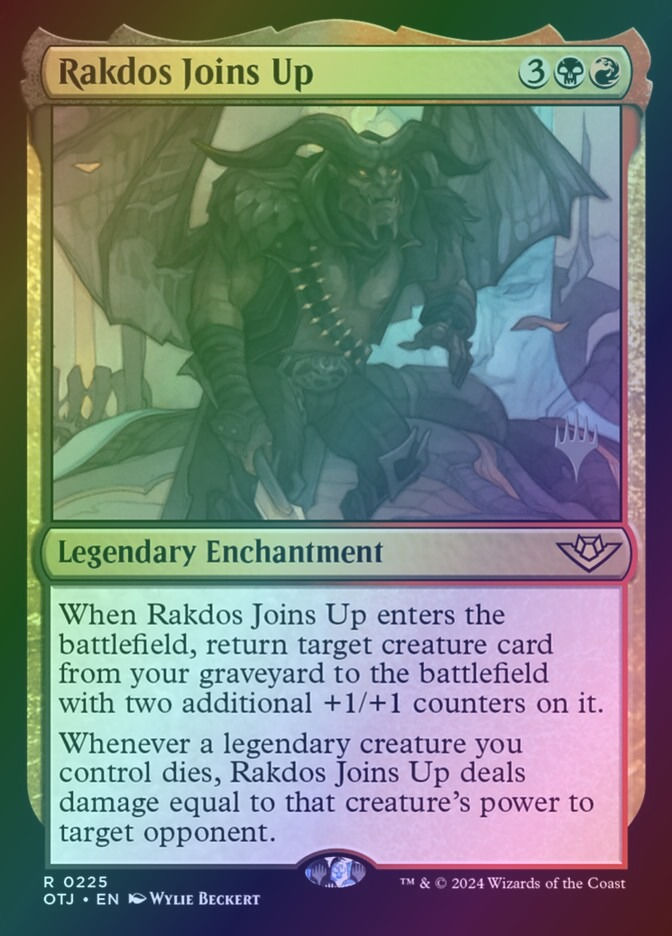 Rakdos Joins Up (POTJ) (225p) / Foil