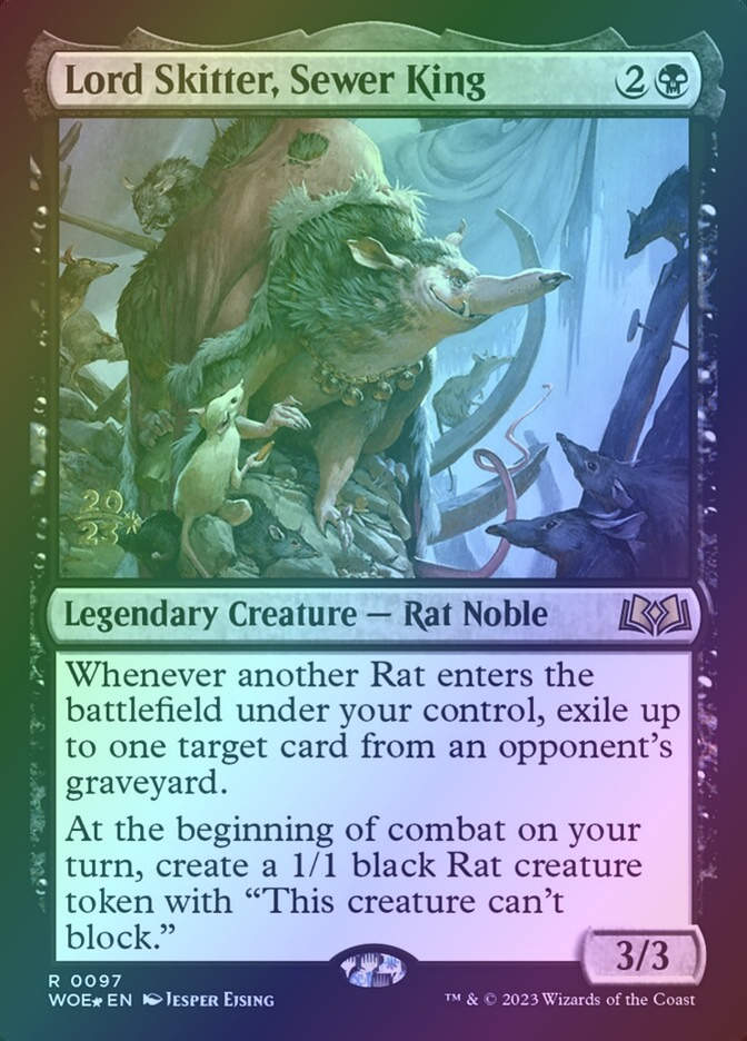 Lord Skitter, Sewer King (PWOE) (97s) / Foil