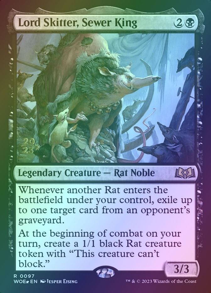 Lord Skitter, Sewer King (PWOE) (97s) / Foil
