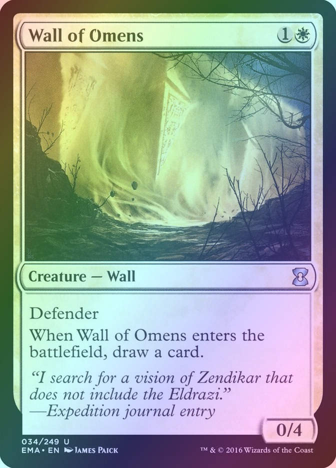 Wall of Omens (EMA) (34) / Foil