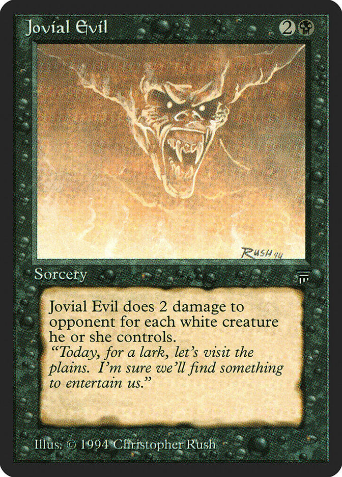Jovial Evil (leg)