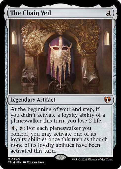 The Chain Veil (cmm) (Commander Deck)