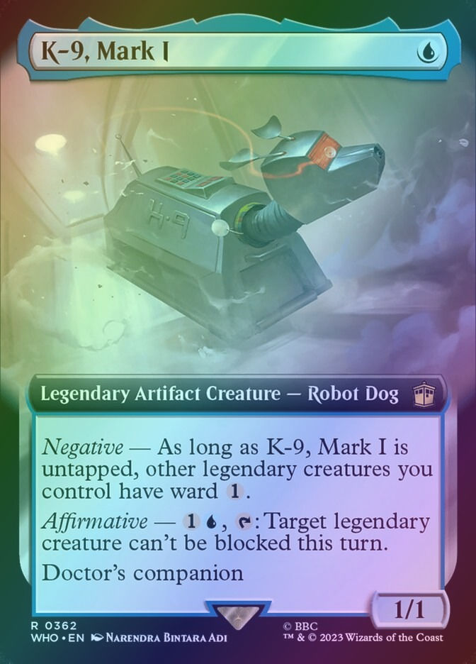 K-9, Mark I (WHO) (362) / Extended Art / Foil