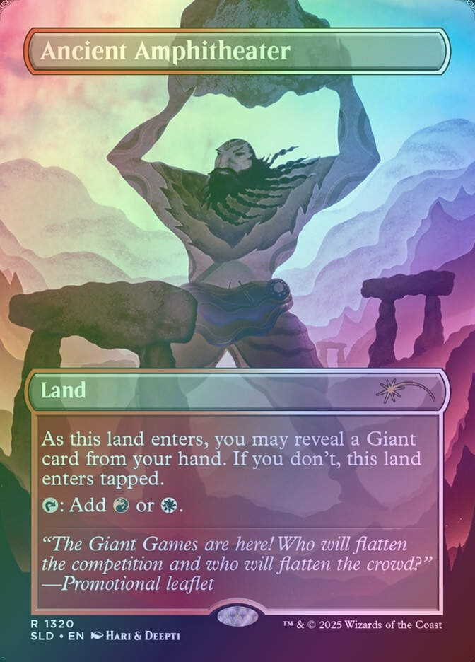 Ancient Amphitheater (SLD) (1320) / Borderless / Foil