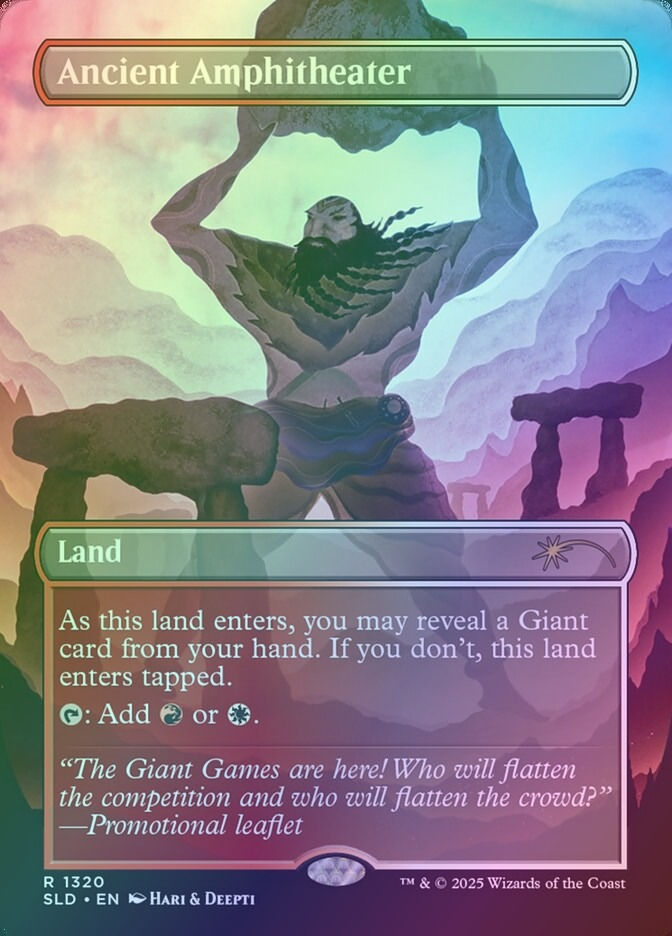 Ancient Amphitheater (SLD) (1320) / Borderless / Foil