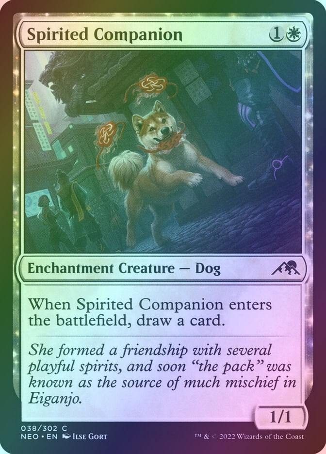 Spirited Companion (NEO) (38) / Foil