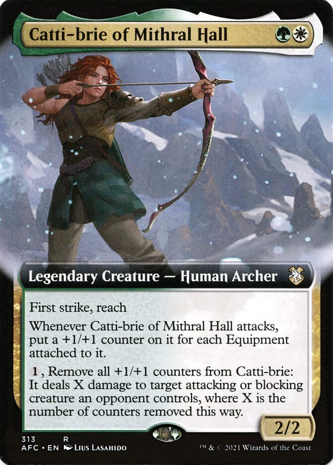 Catti-brie of Mithral Hall (AFC) (313) / Extended Art