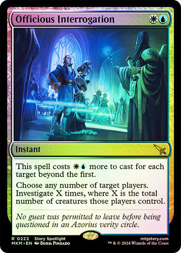 Officious Interrogation (mkm) (222) / Foil