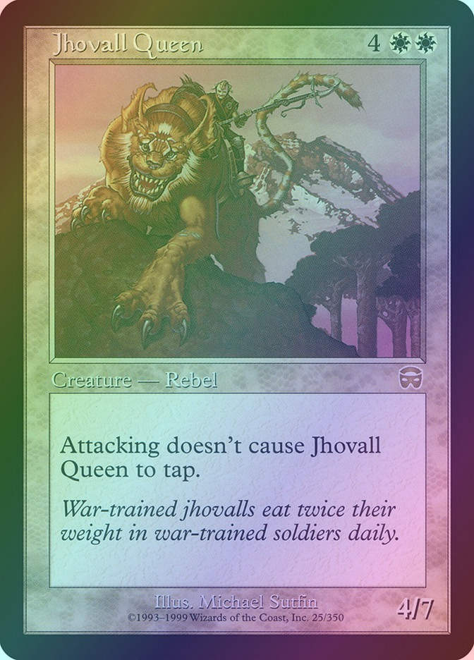 Jhovall Queen (MMQ) (25) / Foil