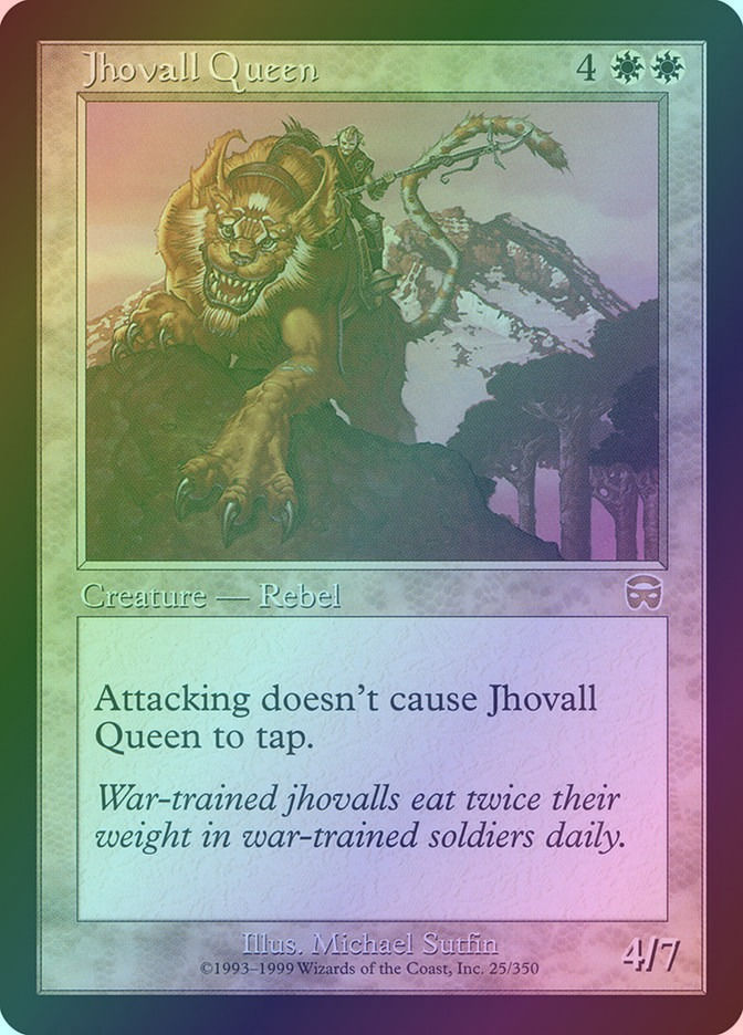 Jhovall Queen (MMQ) (25) / Foil