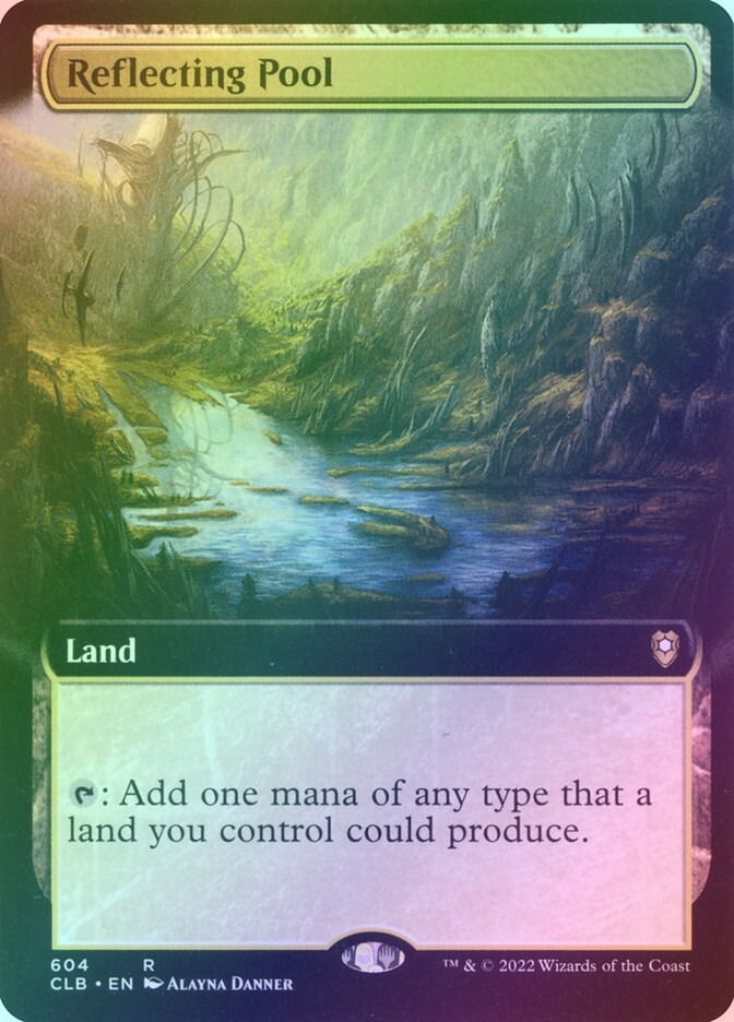 Reflecting Pool (CLB) (604) / Extended Art / Foil