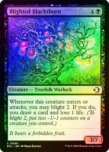 Blighted Blackthorn (ECL) (90) / Foil