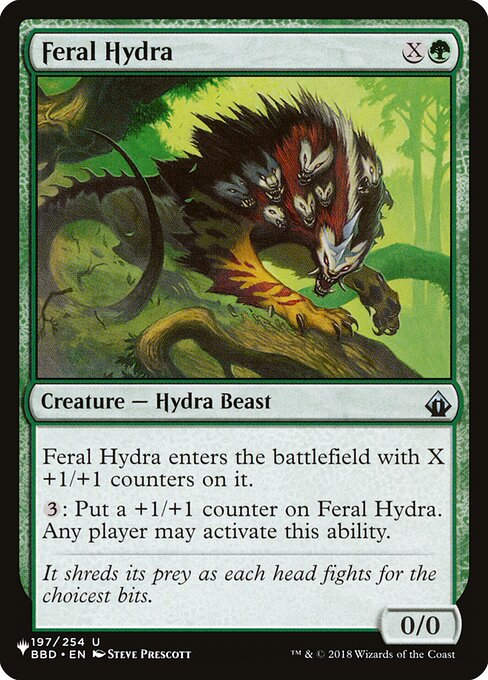 Feral Hydra (PLST) (BBD-197)