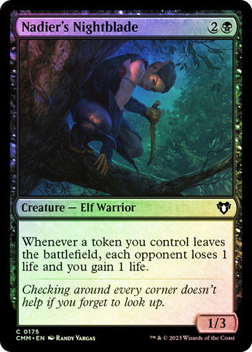 Nadier's Nightblade (cmm) / Foil