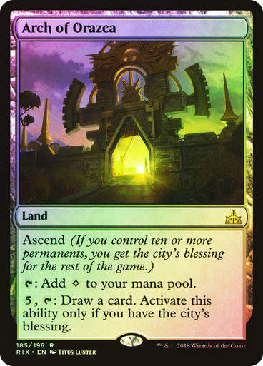 Arch of Orazca (RIX) (185) / Foil