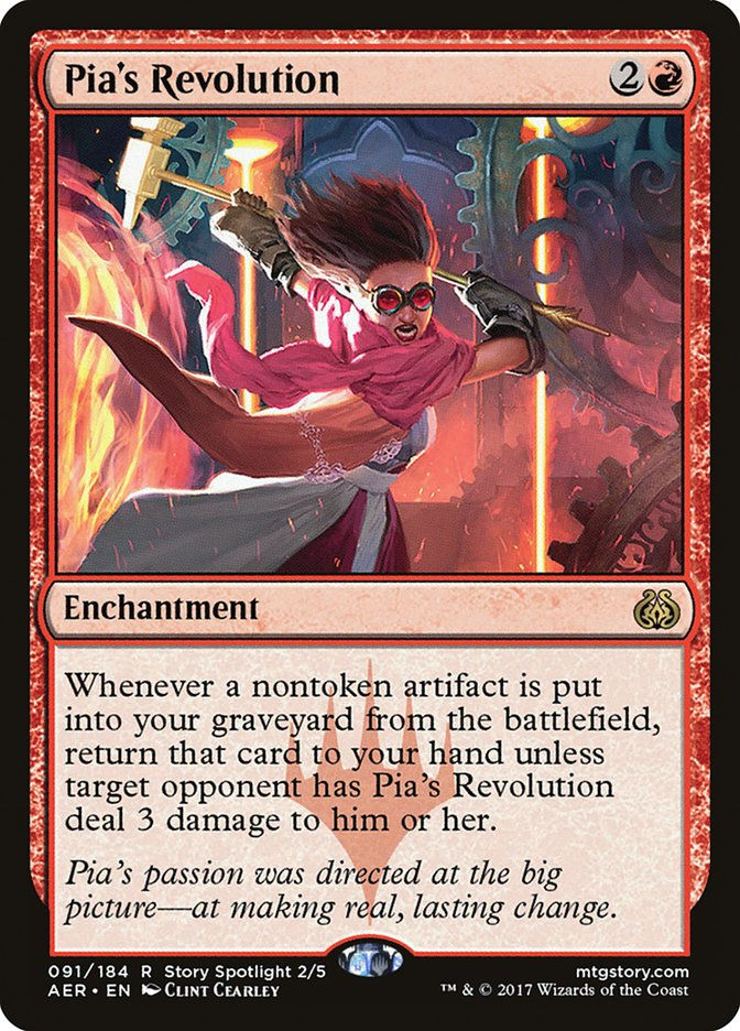 Pia's Revolution (AER) (91) / Foil