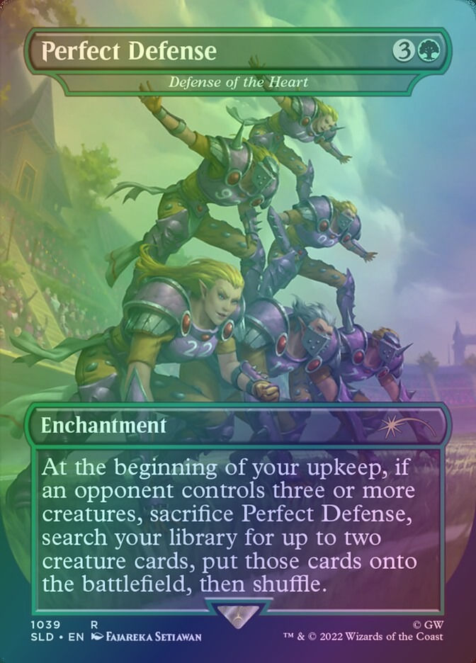 Defense of the Heart (SLD) (1039) / Borderless / Foil