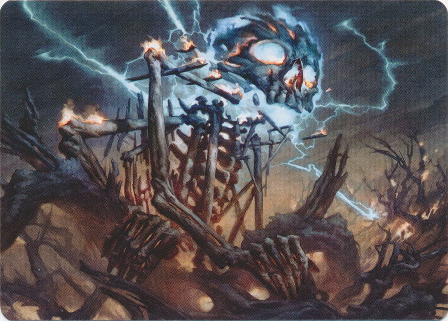 Lightning Skelemental (Art Series)