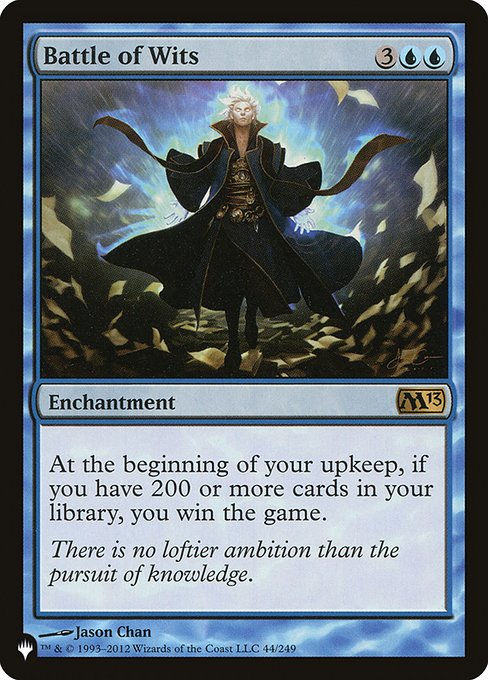 Battle of Wits (PLST) (M13-44)