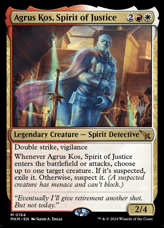 Agrus Kos, Spirit of Justice (PMKM) (184p)