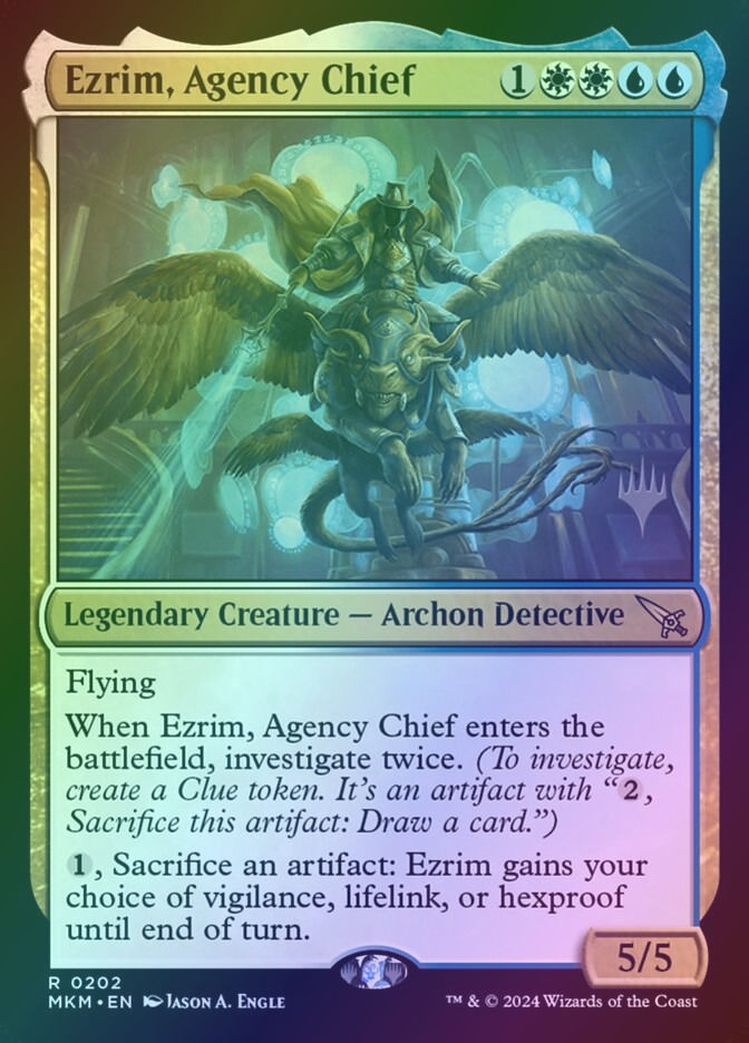 Ezrim, Agency Chief (PMKM) (202p) / Foil