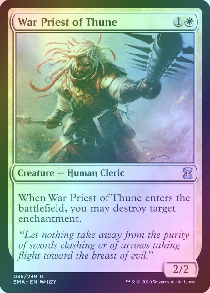 War Priest of Thune (EMA) (35) / Foil