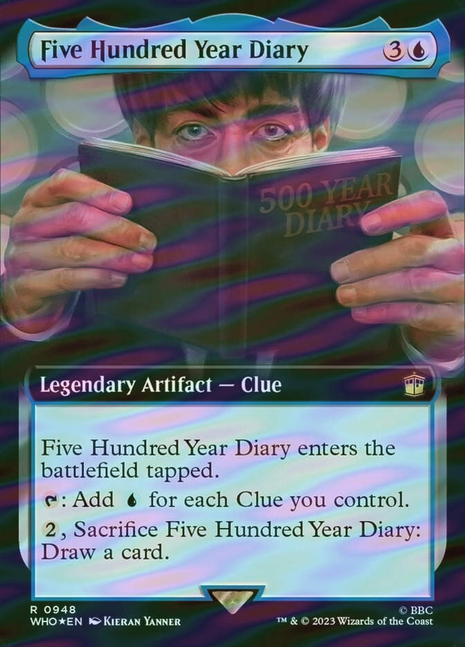 Five Hundred Year Diary (WHO) (948) / Extended Art / Surge Foil