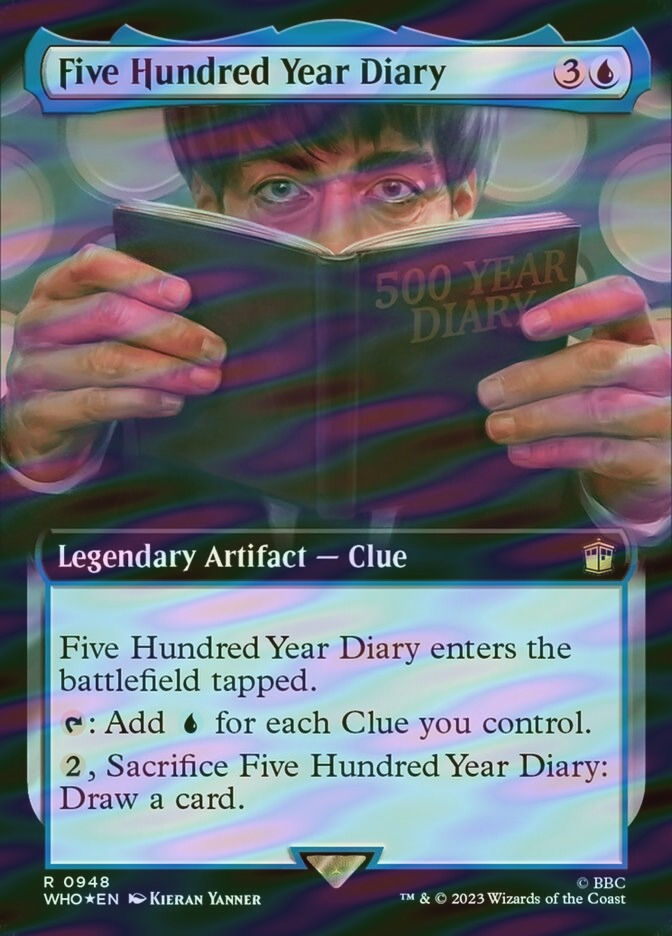 Five Hundred Year Diary (WHO) (948) / Extended Art / Surge Foil