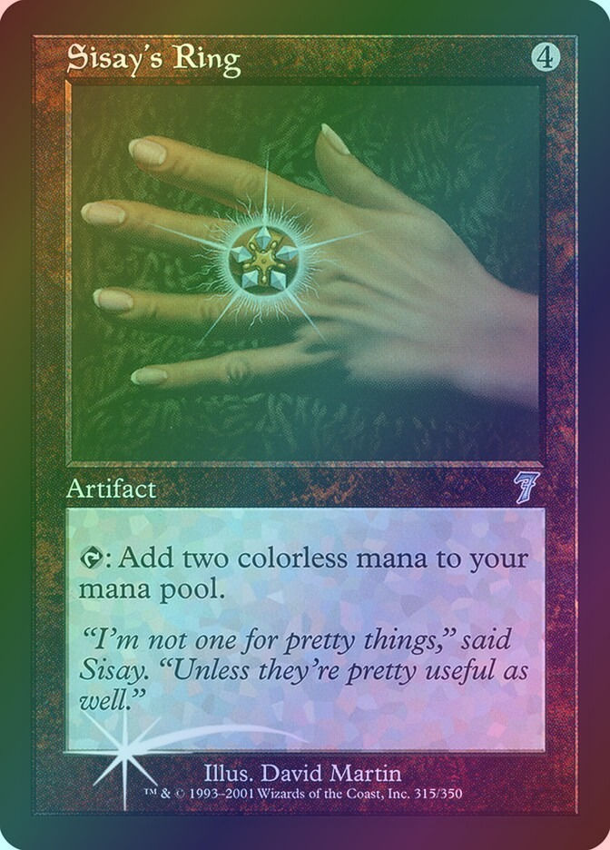 Sisay's Ring (7ED) (315★) / Foil