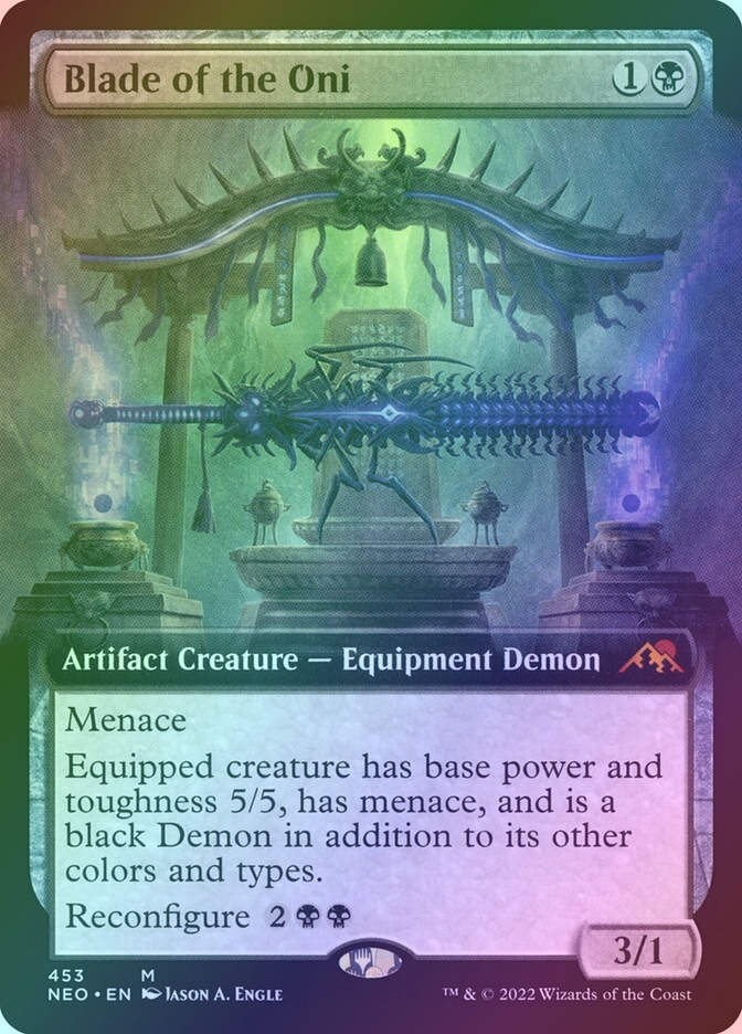 Blade of the Oni (NEO) (453) / Extended Art / Foil