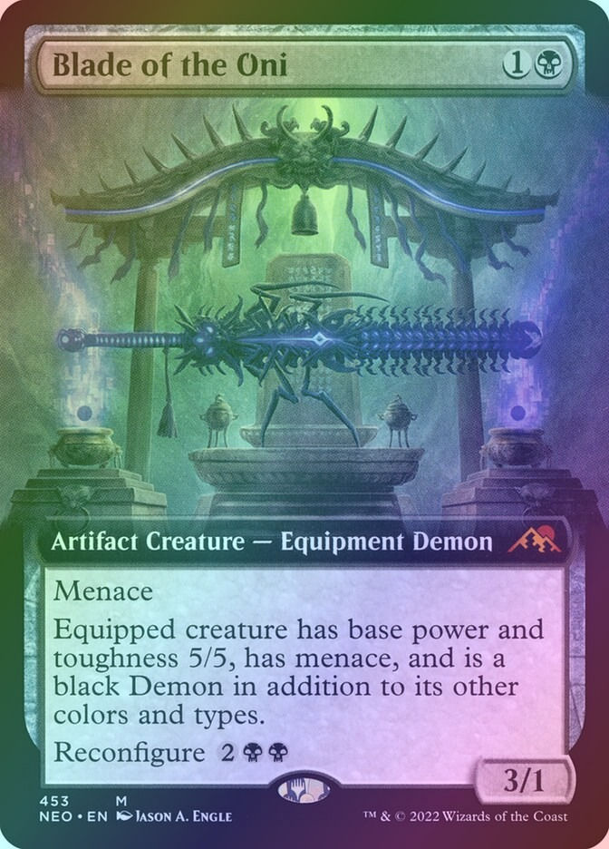 Blade of the Oni (NEO) (453) / Extended Art / Foil