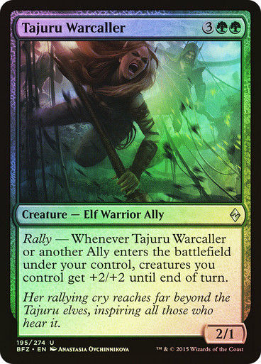 Tajuru Warcaller (BFZ) (195) / Foil