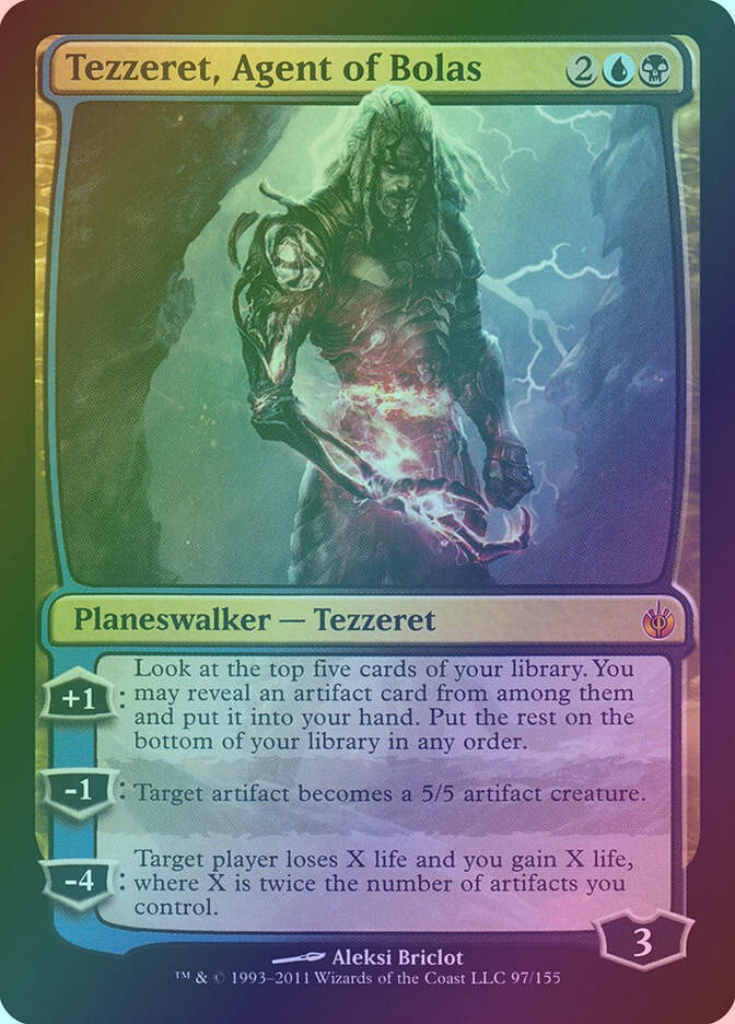Tezzeret, Agent of Bolas (MBS) (97) / Foil