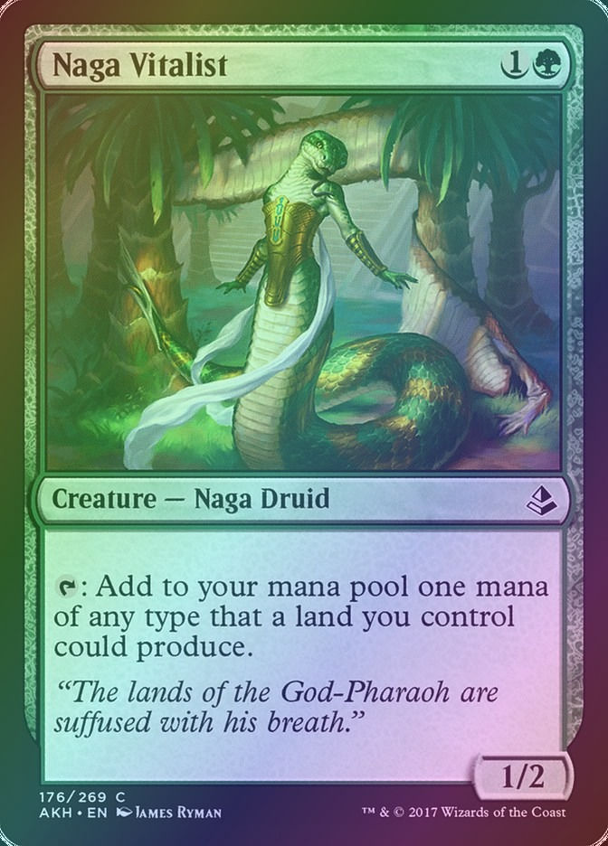 Naga Vitalist (AKH) (176) / Foil