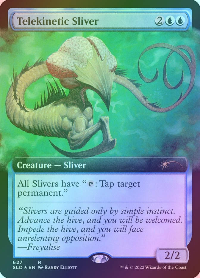 Telekinetic Sliver (SLD) (627) / Extended Art / Foil