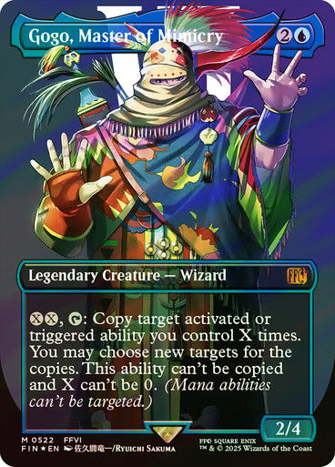 Gogo, Master of Mimicry (FIN) (522) / Borderless / Surge Foil