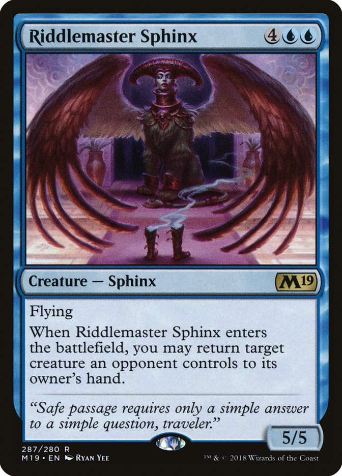 Riddlemaster Sphinx (M19) (287)