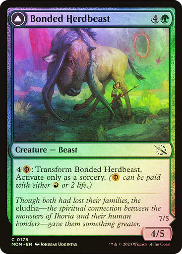 Bonded Herdbeast // Plated Kilnbeast (mom) / Foil