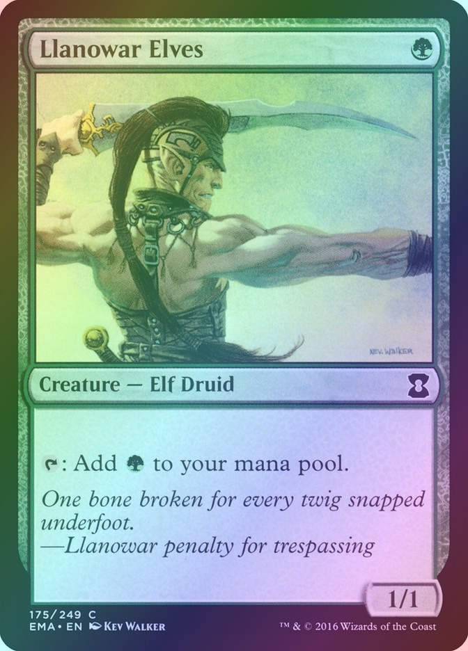 Llanowar Elves (EMA) (175) / Foil
