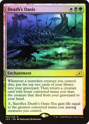 Death's Oasis (IKO) (331) / Extended Art / Foil