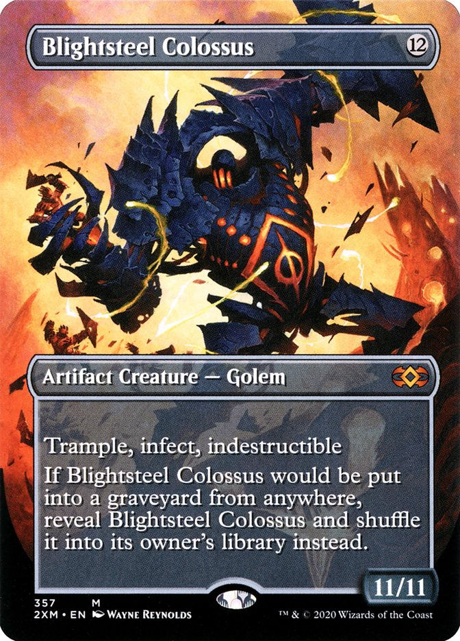 Blightsteel Colossus (2XM) (357) / Borderless