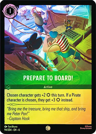 Prepare to Board! (LOR_AZU) / Foil