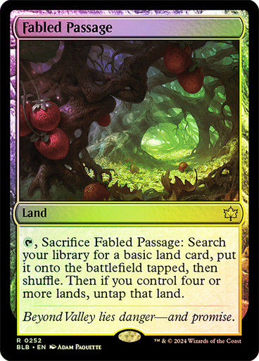 Fabled Passage (blb) (252) / Foil