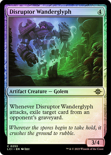 Disruptor Wanderglyph (lci) / Foil