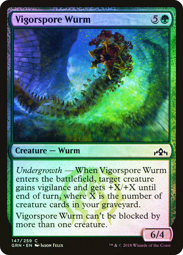 Vigorspore Wurm (GRN) (147) / Foil