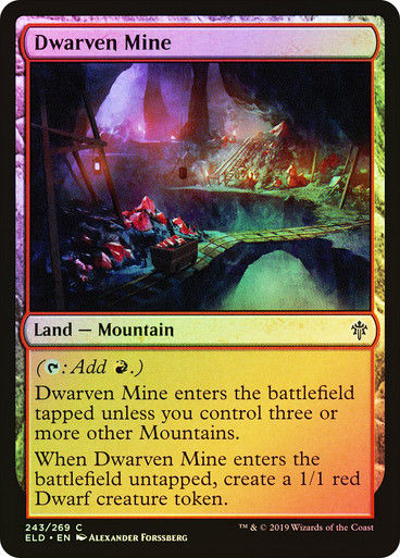 Dwarven Mine (ELD) (243) / Foil