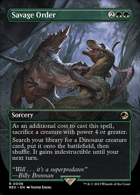 Savage Order (rex)
