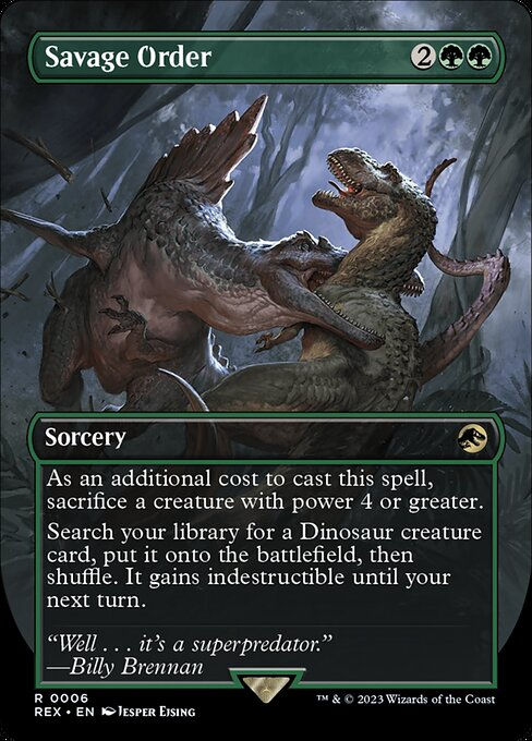 Savage Order (rex)