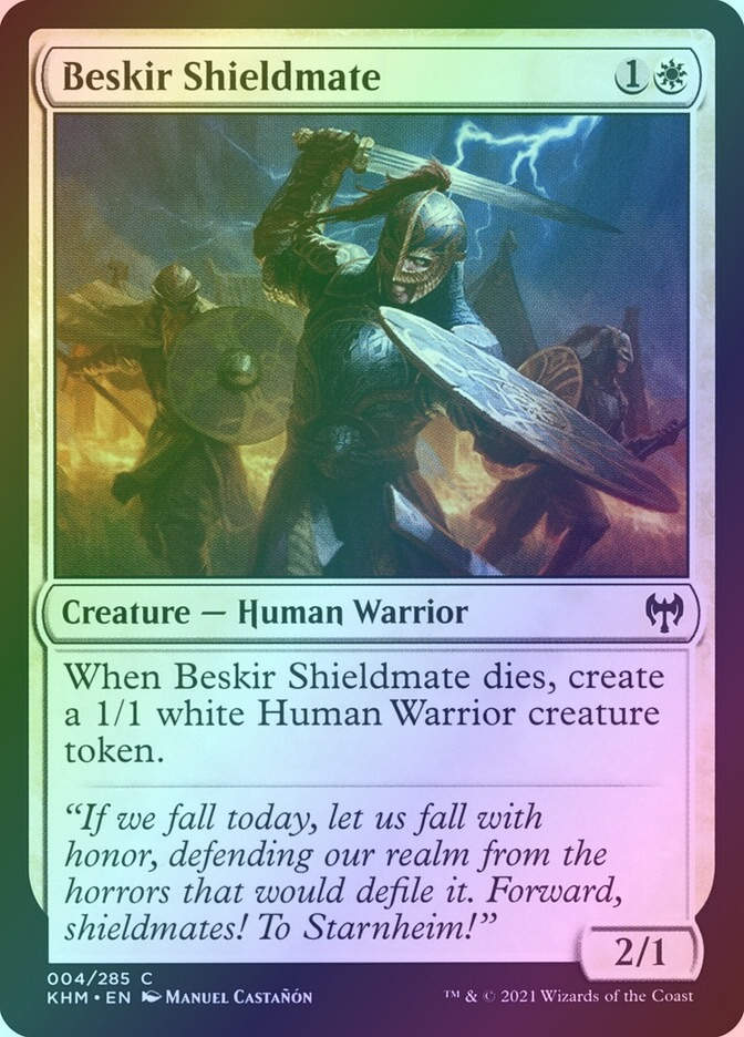 Beskir Shieldmate (KHM) (4) / Foil