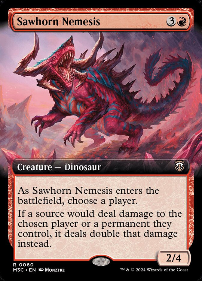 Sawhorn Nemesis (m3c) (60) / Extended Art